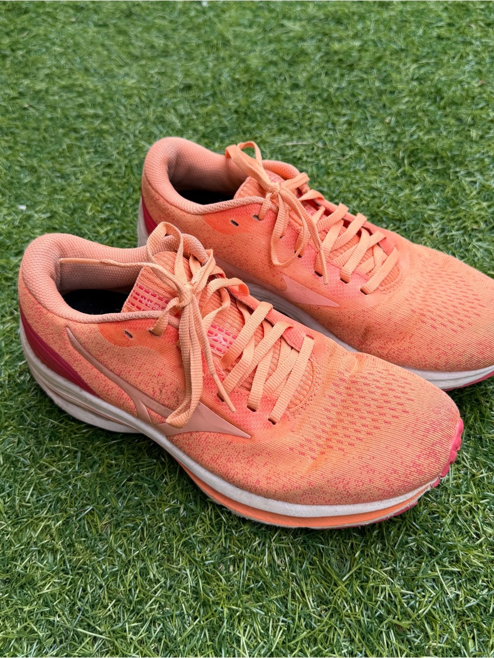 Mizuno Women's Running Shoes in Coral Orange